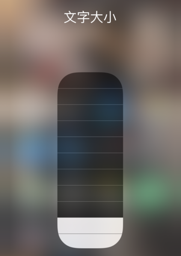 息县苹果手机维修分享小技巧：在 iPhone 控制中心快速调节字体大小 