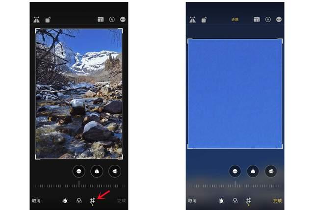 息县苹果手机维修分享iPhone手机如何使用裁剪功能隐藏照片 
